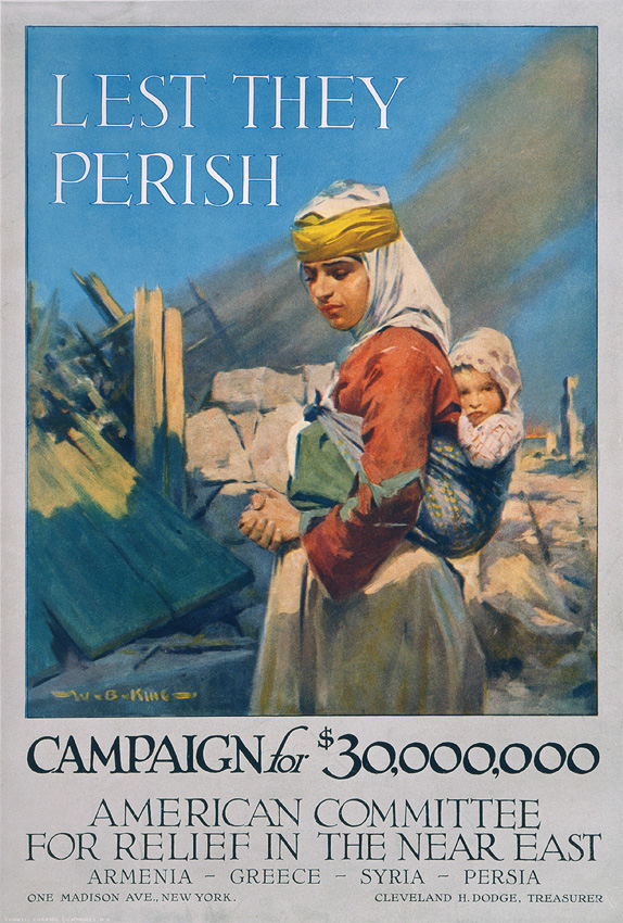 1917: publiciteitsposter gemaakt door illustrator W.B. King