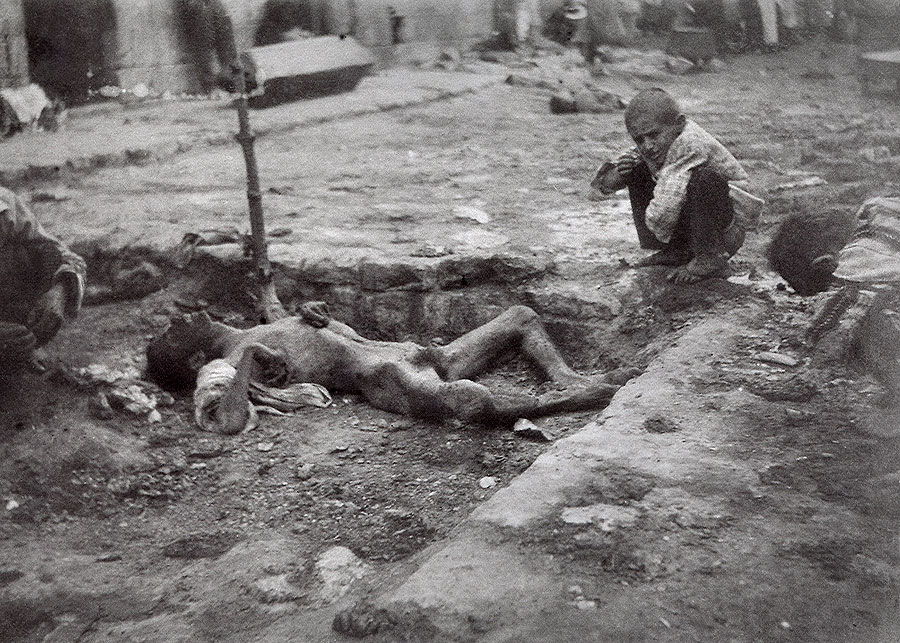 Onderweg naar de Syrische woestijn stierven veel Armeniërs