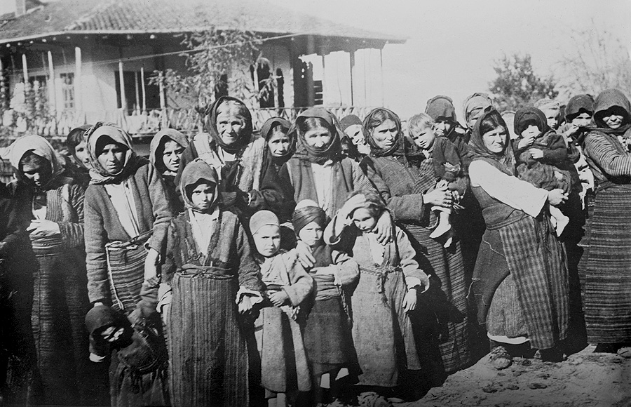 Armeense overlevenden van de pogroms in Tarsus